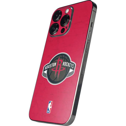 NBA Houston Rockets Distressed iPhone 14 Pro Skin